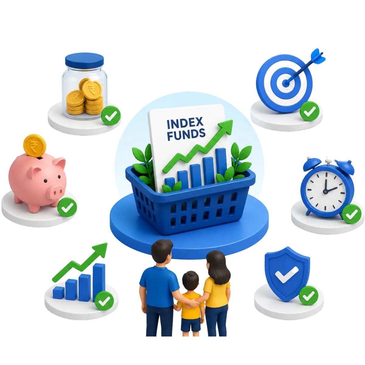 Passive index fund investing in India through MFnxt